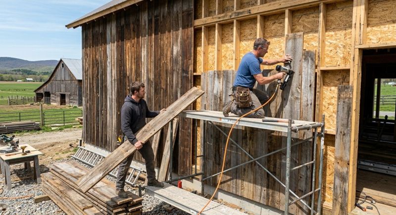 Barn Siding Installation in Athens, GA