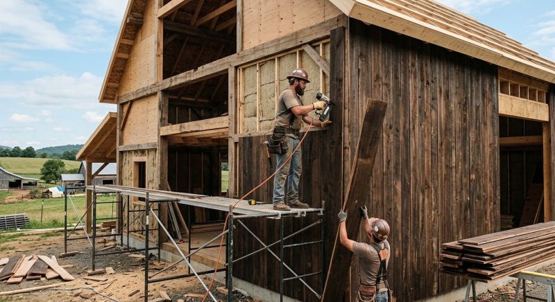 Barn Siding Installation in Hoschton, GA