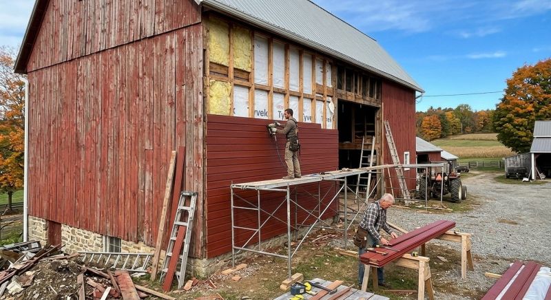 Barn Siding Replacement in Grayson, GA