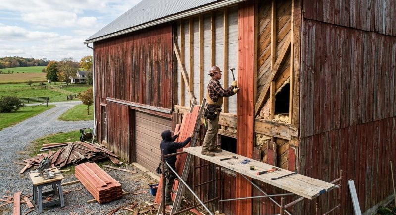 Barn Siding Replacement in Watkinsville, GA