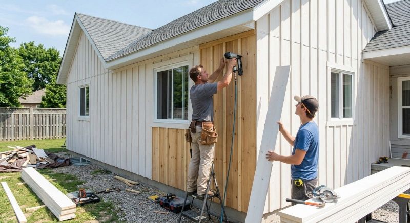 Batten Siding Installation in Jackson County, GA