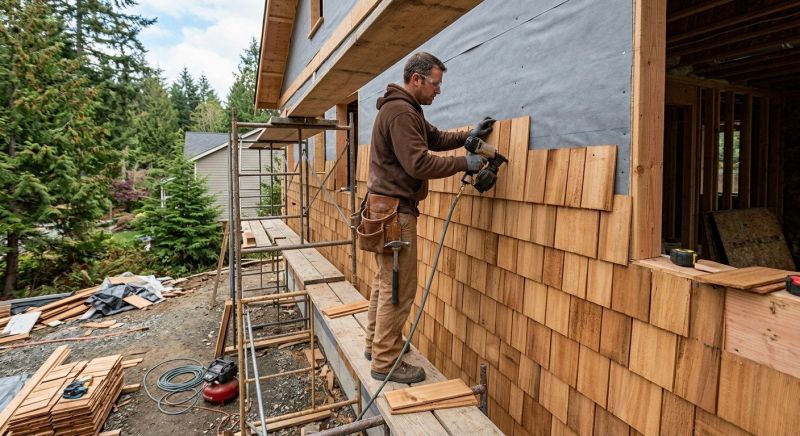 Cedar Siding Installation in Walton County, GA