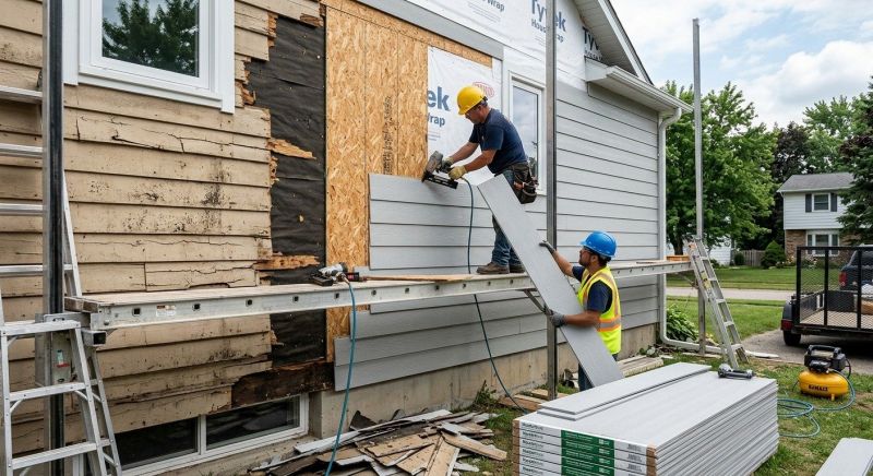 Cement Board Replacement in Barrow County, GA