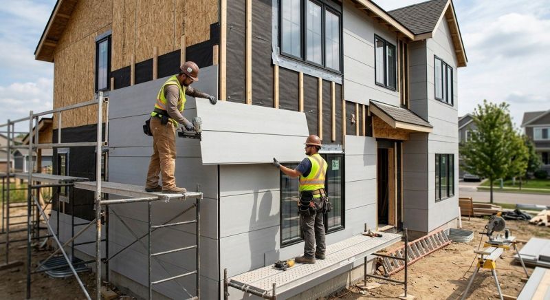 Cement Siding Installation in Auburn, GA