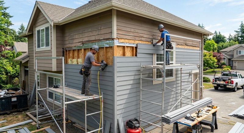 Cement Siding Installation in Loganville, GA
