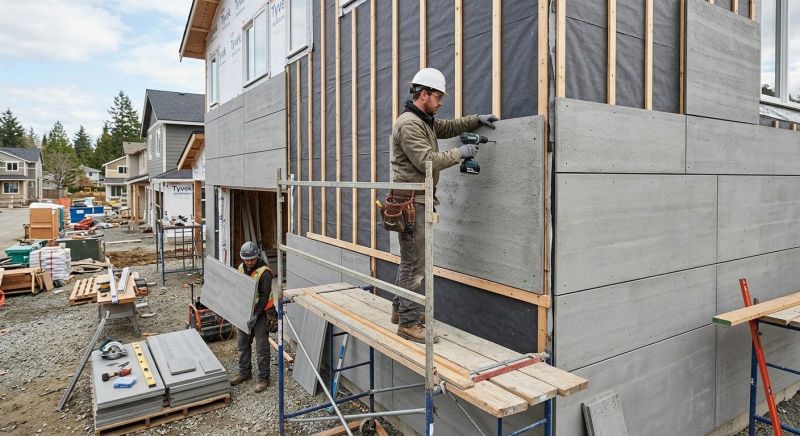 Cement Siding Installation in Winterville, GA