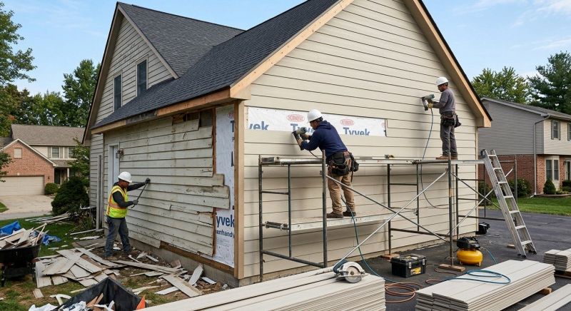 Cement Siding Replacement in Gwinnett County, GA