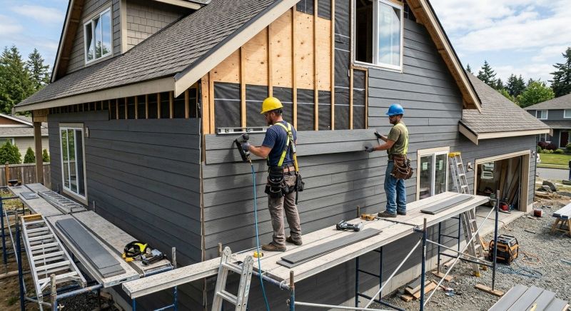 Cement Siding Replacement in Lawrenceville, GA