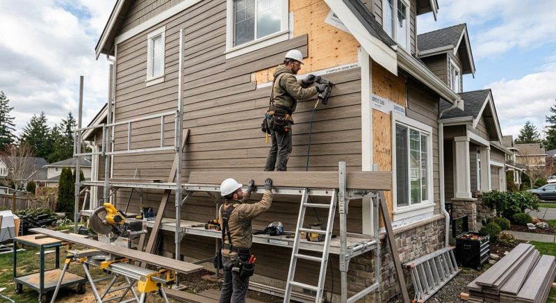 Composite Siding Installation in Bethlehem, GA