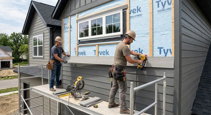 Composite Siding Installation in Buford, GA