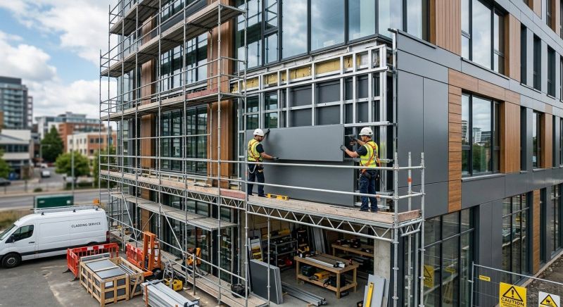 Facade Cladding Installation in Barrow County, GA