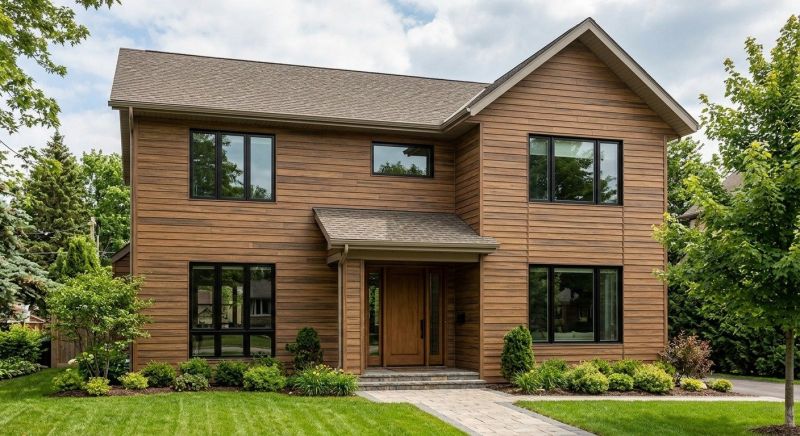 Faux Wood Siding Installation in Jackson County, GA