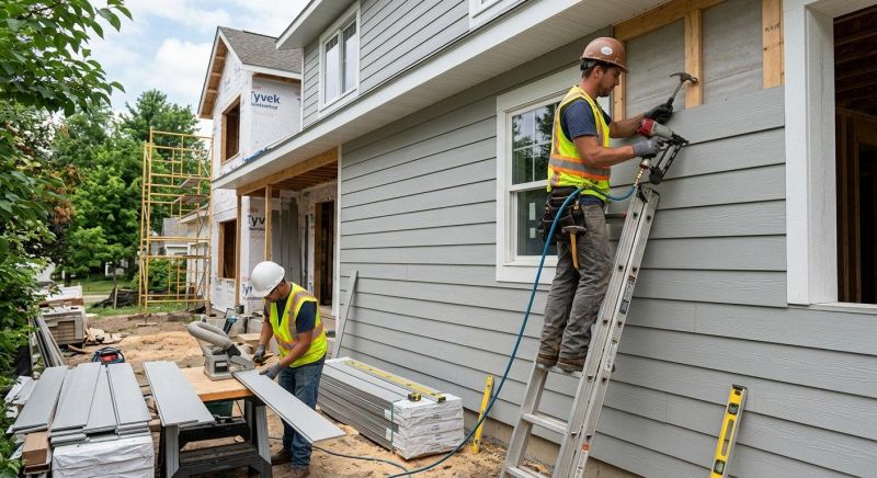 Fiber Siding Installation in Bethlehem, GA
