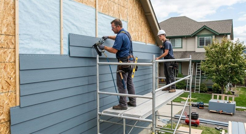 Fiber Siding Installation in Hoschton, GA