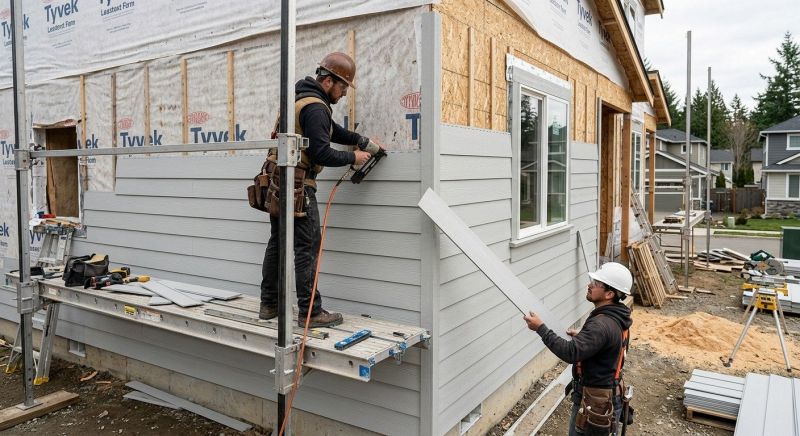 Fiber Siding Installation in Barrow County, GA