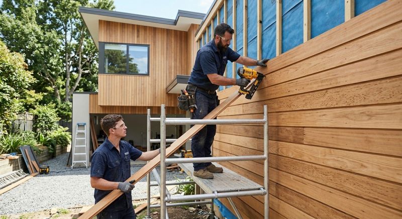 Hardwood Cladding Installation in Barrow County, GA