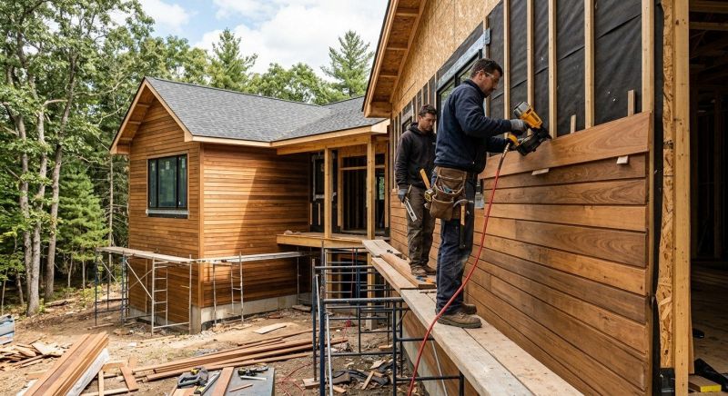 Hardwood Siding Installation in Hoschton, GA