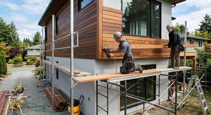 Hardwood Siding Installation in Winder, GA