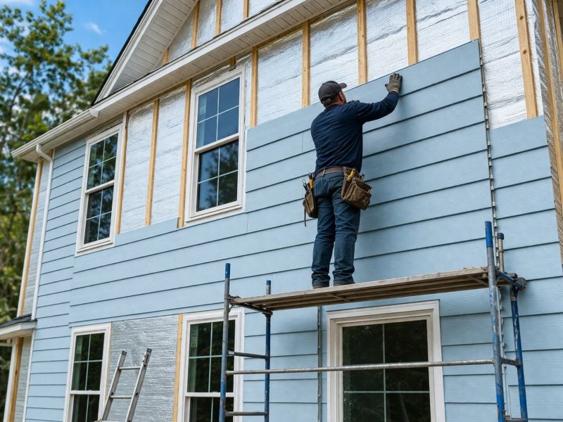 Insulated Siding Installation in Commerce, GA