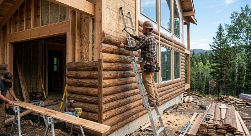 Log Siding Installation in Auburn, GA