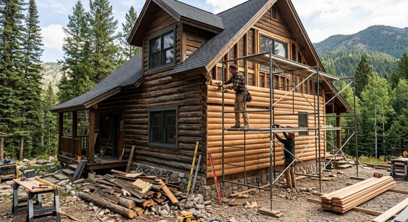 Log Siding Replacement in Barrow County, GA