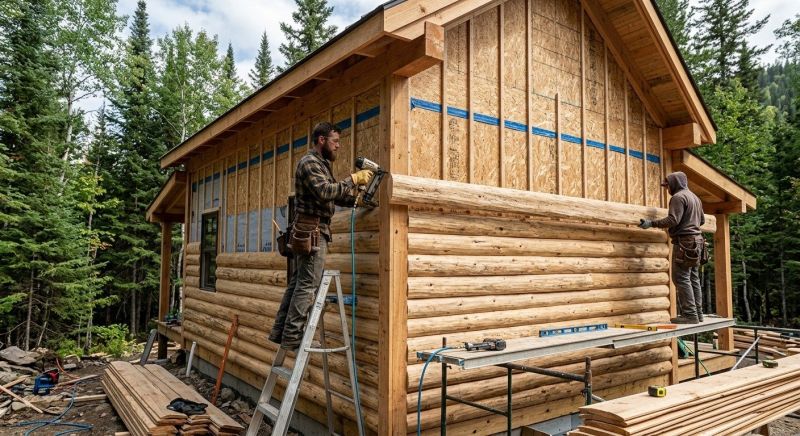 Log Siding Replacement in Barrow County, GA