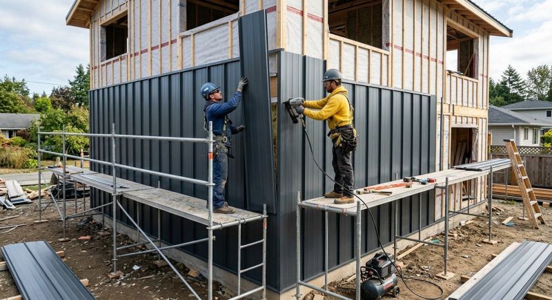 Metal Barn Siding Installation in Barrow County, GA