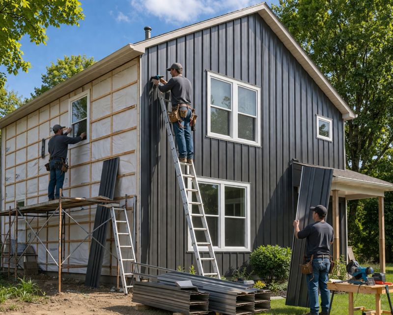 Metal Siding Installation in Banks County, GA