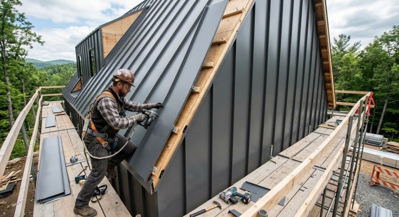 Metal Siding Installation in Monroe, GA