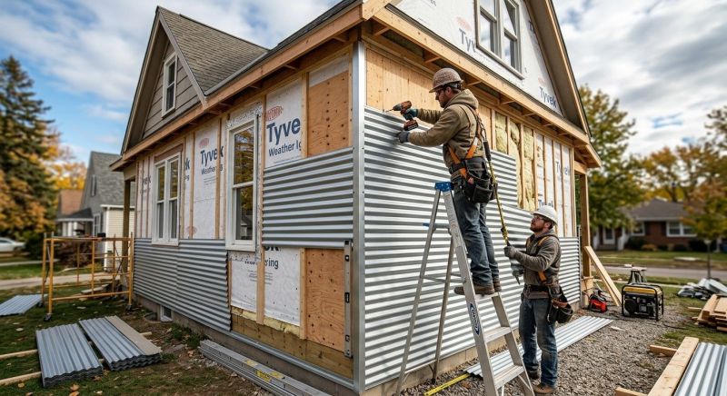 Metal Siding Replacement in Monroe, GA