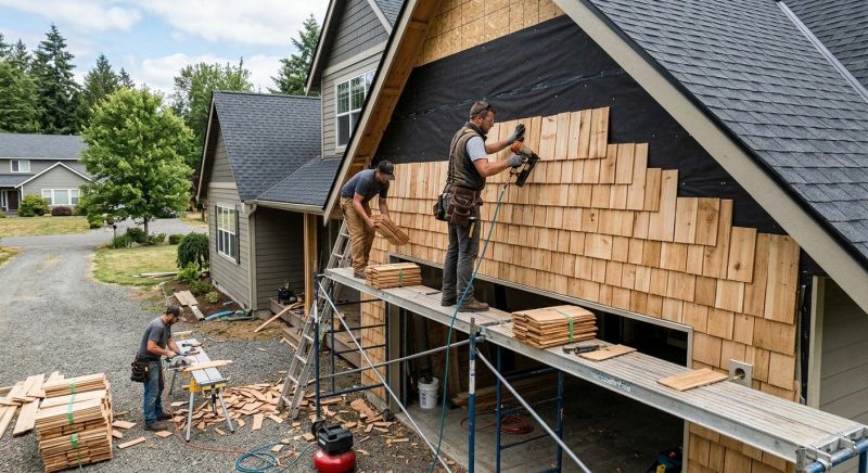 Shake Siding Installation in Loganville, GA