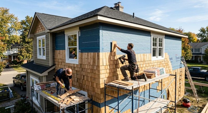 Shingle Siding Installation in Barrow County, GA