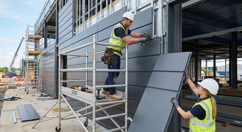 Steel Cladding Installation in Barrow County, GA