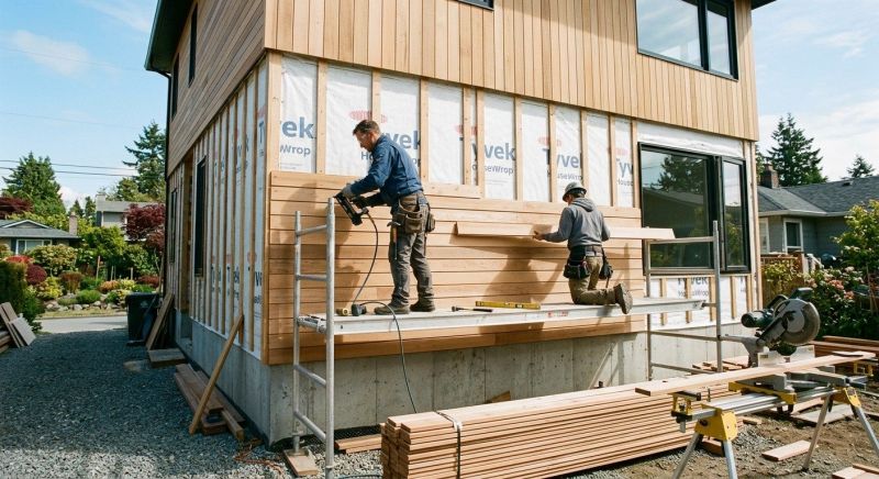 Wood Cladding Installation in Braselton, GA