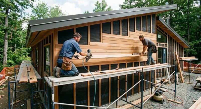 Wood Cladding Installation in Flowery Branch, GA
