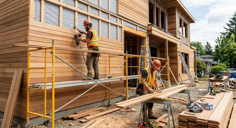 Wood Cladding Installation in Loganville, GA