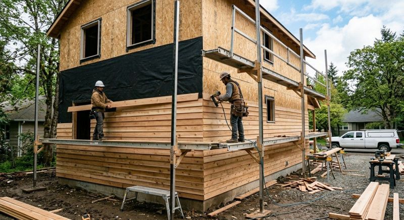 Wood Siding Installation in Banks County, GA