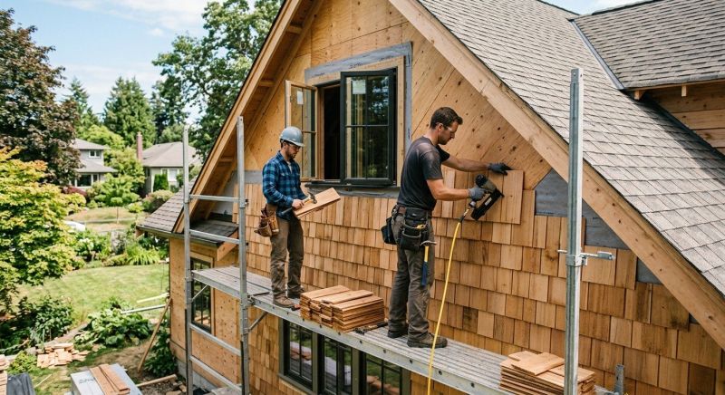 Wood Siding Installation in Commerce, GA