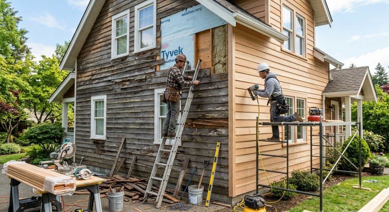 Wood Siding Installation in Oxford, GA