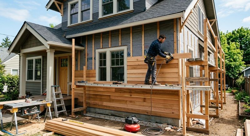 Wood Siding Installation in Snellville, GA